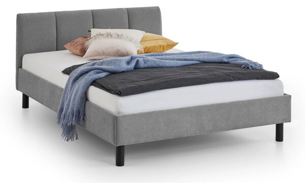 Letto singolo imbottito grigio rete non inclusa 120x200 cm Joker – Meise Möbel
