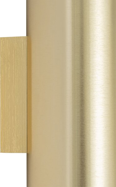 Applique da parete di design rotonda oro 2 luci - Sab Honey