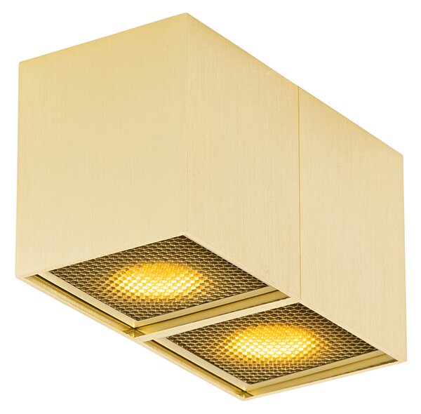 Faretto da soffitto di design oro 2 luci - Qubo Honey