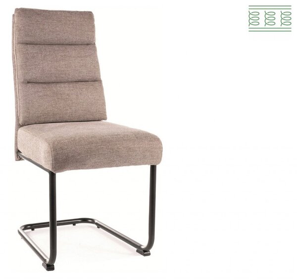 Sedia imbottita Berry Brego 34 beige