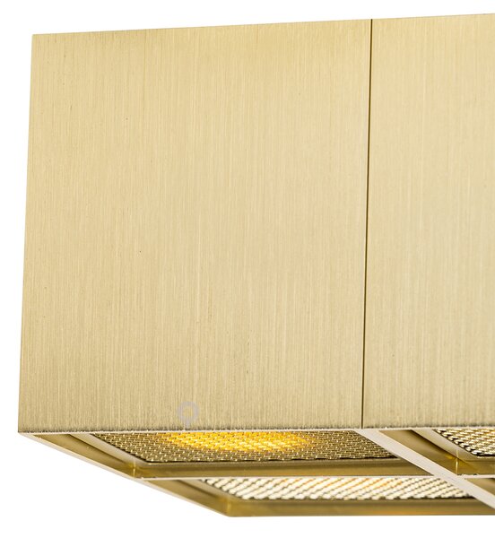Faretto di design oro 4 luci - Qubo Honey