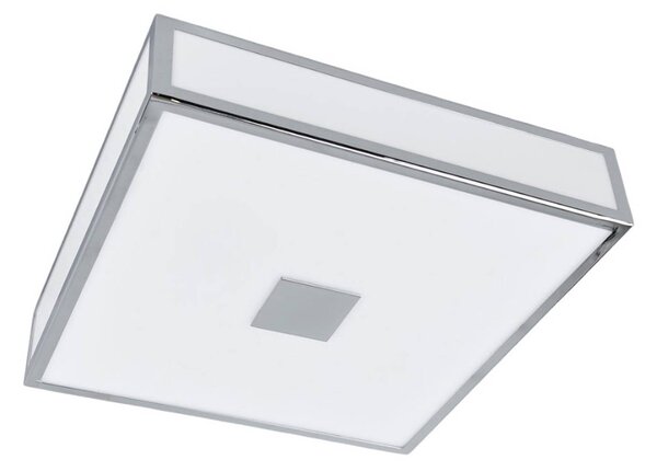Lampada da soffitto per bagno Lindby Eniola, 30 cm, bianco/grigio, IP44