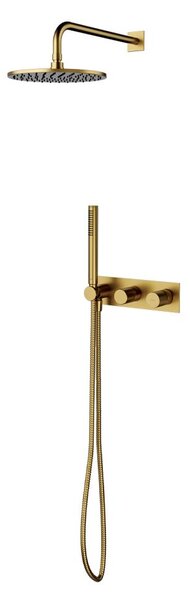 Omnires CONTOUR SYSCT10GLB Set doccia da incasso, dorato