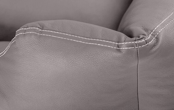 Cuccia per cani Sidney in Pelle finta XXL grigio