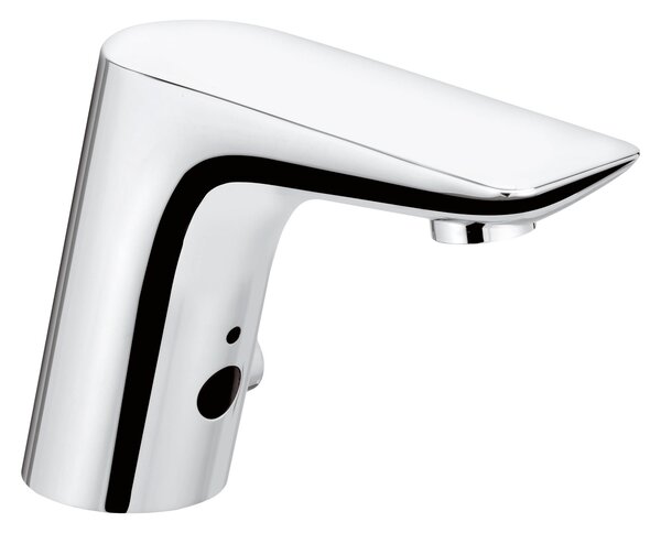 KLUDI BALANCE Robinetterie de lavabo électronique, montage monotrou, hauteur de bec 105mm, alimentation secteur, 5220005, 5220005