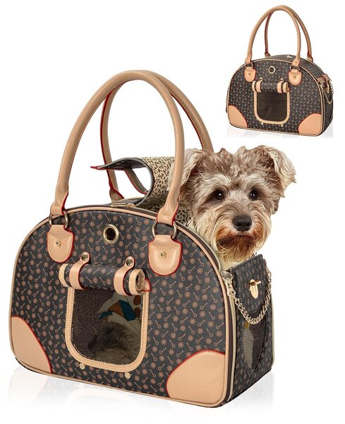 Borsa portatile per cani e gatti di piccola taglia