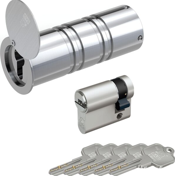 BASI - Cassaforte tubolare con semicilindro profilato - SET - RT 101-MS - VB2140-0004