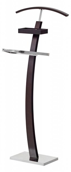 Appendiabiti WU13 in wengé - H117 cm