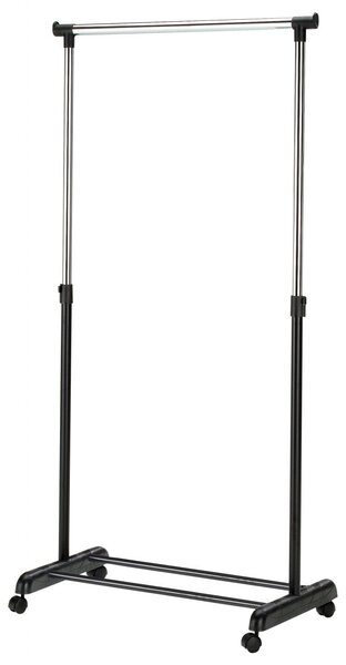 Appendiabiti WU8 in nero - H170 cm