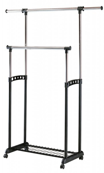 Appendiabiti WU11 in nero - H170 cm