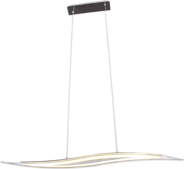 Lampada a sospensione Näve LED; colore: cromo, 7047642
