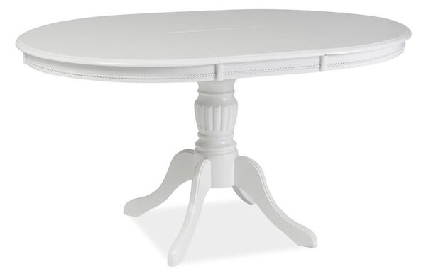 Tavolo Olivia allungabile bianco - L 106-141 x L 106 x H 76 cm