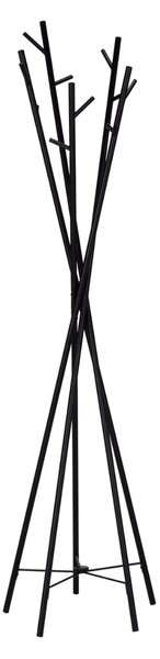 Appendiabiti W35 in nero - H180 cm