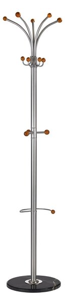 Appendiabiti W46 in argento - H180 cm