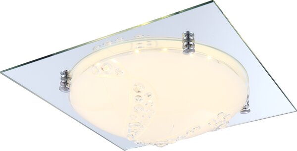 Lampada a sospensione Globo Osmoon, finitura cromata, 1 LED; codice prodotto: 48254-12