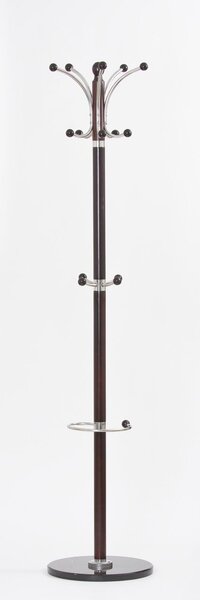 Appendiabiti W13 in wengé - H185 cm