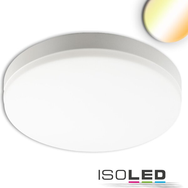 Plafoniera LED 18W, bianca, IP54, ColorSwitch 3000|4000|5000K