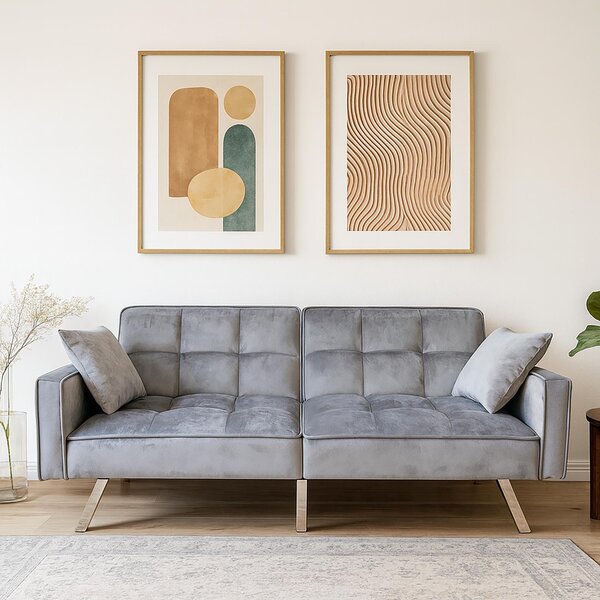 Divano letto Brigga Grigio