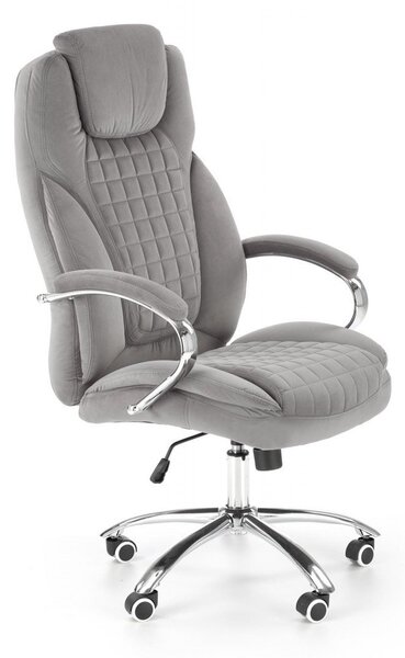 Sedia da ufficio King 2 in grigio - H124 cm