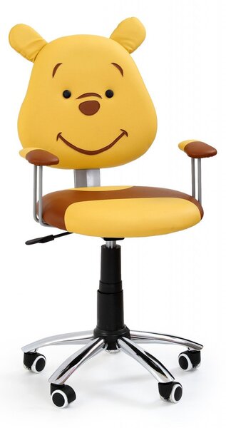 Sedia da scrivania per bambini Kubus marrone H92 cm