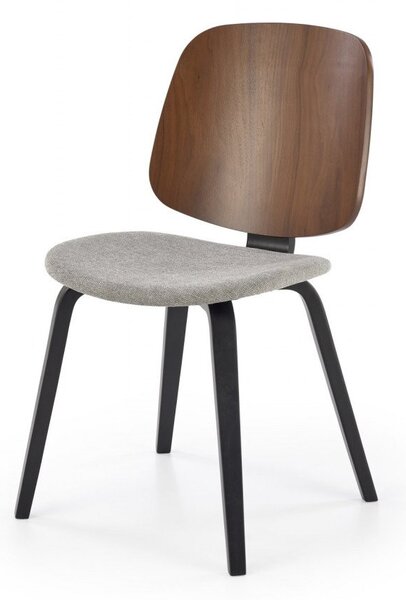 Sedia K563 nuc/grigio/nero H81 cm