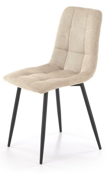 Sedia K560 in tessuto beige H88 cm