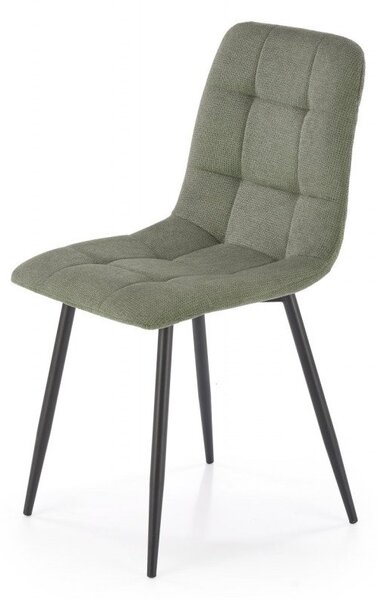 Sedia K560 tessuto oliva H88 cm