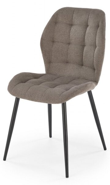 Sedia K548 tessuto grigio H84 cm