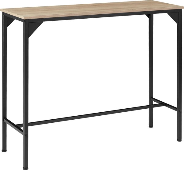 Tectake® Bartisch Kerry in stile industriale 120 x 40 x 100,5 cm