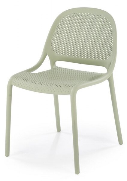 Sedia in plastica K532 in menta
