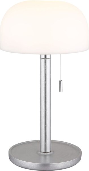 Lampada da tavolo senza fili con batteria ricaricabile touch dimmer lampada da tavolo dimmerabile in nichel 21016N