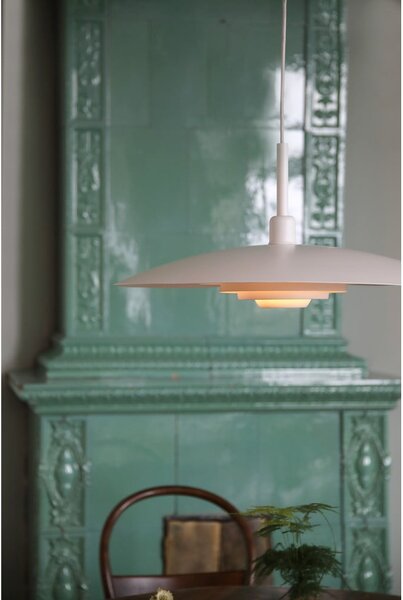 Lampadario bianco con paralume in metallo ø 57 cm Piny – Markslöjd