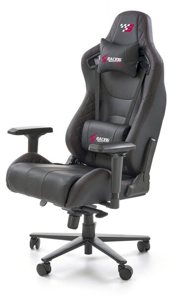 Sedia da ufficio Chavez in nero - H135 cm
