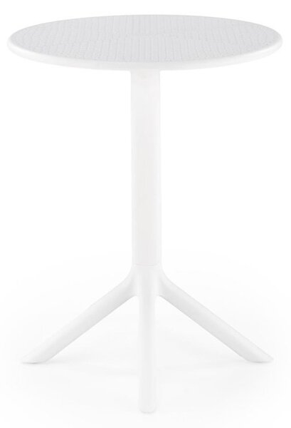 Tavolo rotondo Calvo in bianco - ø60/h72 cm