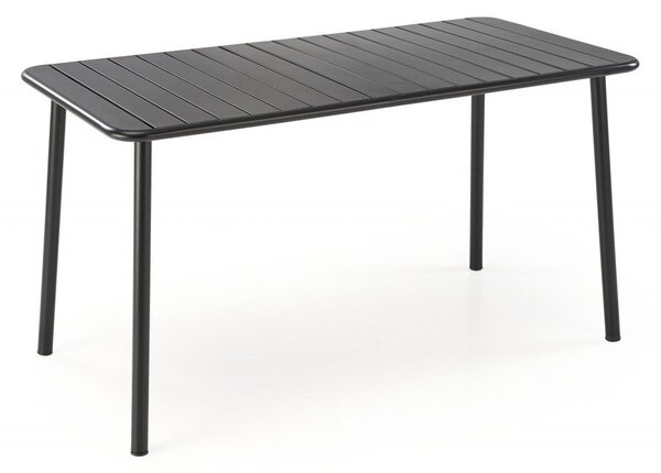 Tavolo rettangolare Bosco nero L140 cm