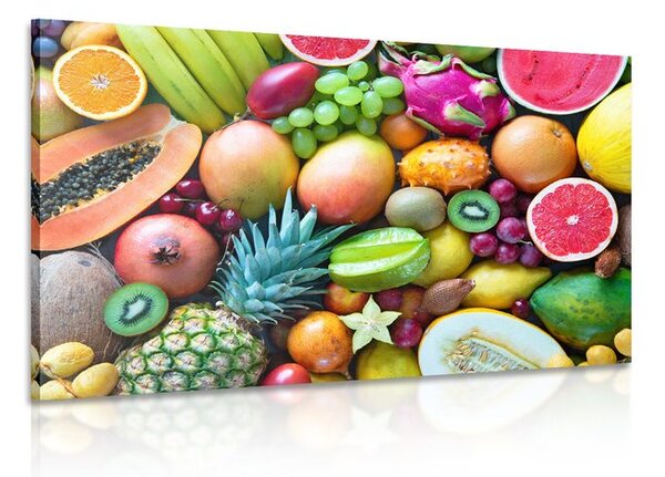 Stampa su tela – Frutta tropicale
