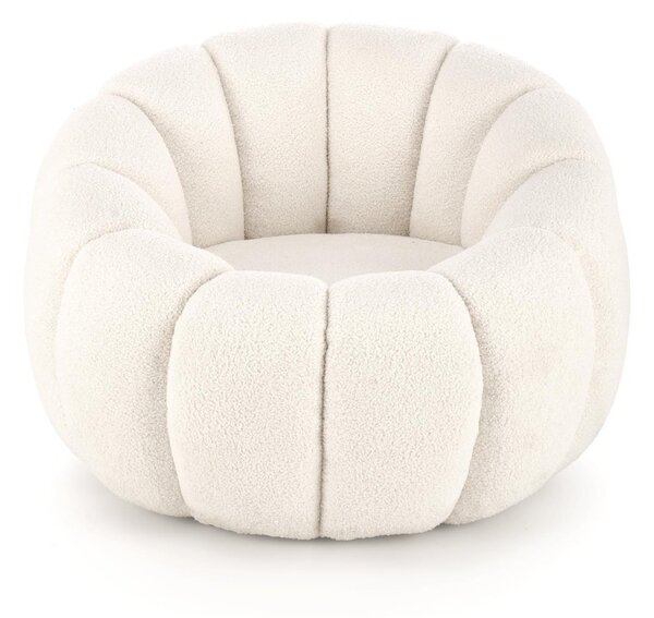 Poltrona Gaspar in crema - H60 cm