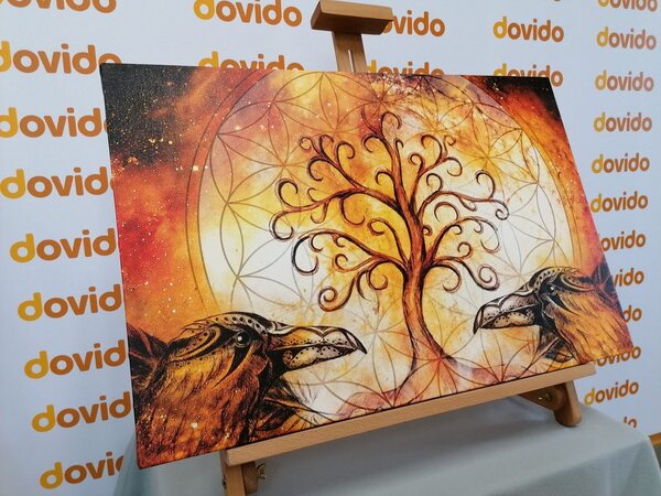 Quadro su tela – Albero della vita magico