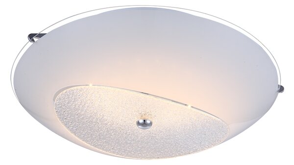 Lampada a sospensione Globo, modello Dl, finitura cromata, 1 LED, codice prodotto 48253-18