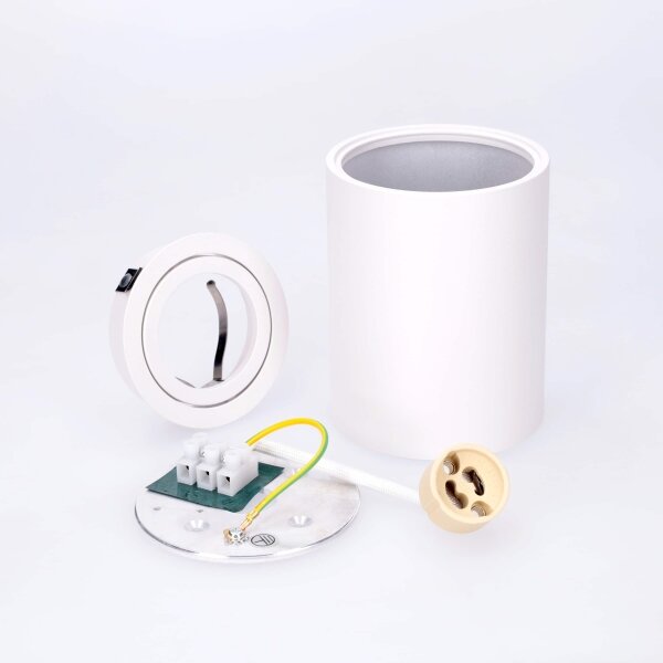 BRILAGI - Faretto MIA 1xGU10/30W/230V 100x80 mm bianco
