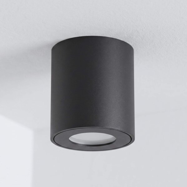 BRILAGI - Luce Spot da bagno MIA 1xGU10/30W/230V 84x80 mm nero IP54