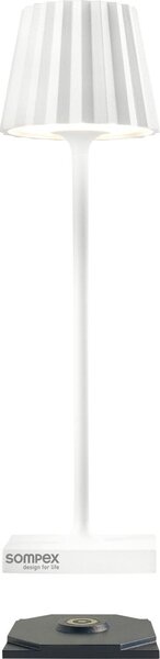 Lampada da tavolo SOMPEX Troll Nano, altezza: 210 mm, bianca