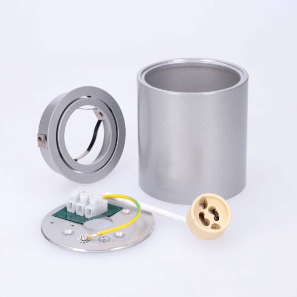 BRILAGI - Faretto MIA 1xGU10/30W/230V 84x80 mm argento