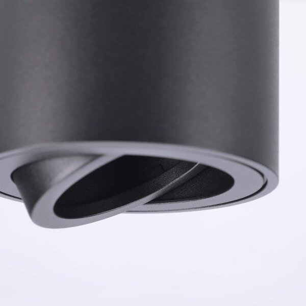 BRILAGI - Faretto MIA 1xGU10/30W/230V 84x80 mm nero