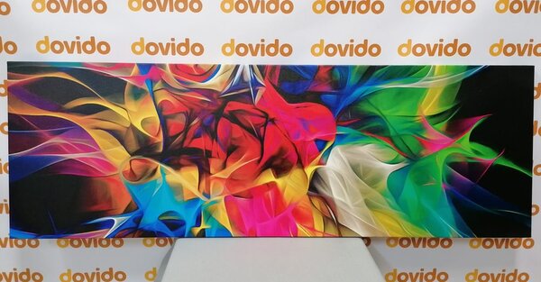 Stampa su tela – Caos astratto colorato
