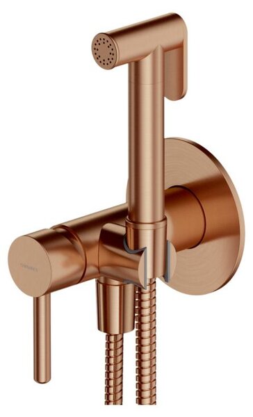 Omnires Y SYSYBI2CPB miscelatore bidet da incasso, rame spazzolato
