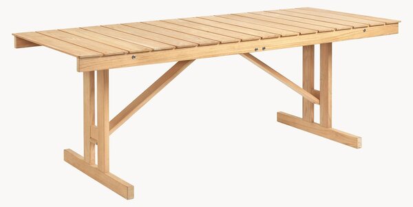 Tavolo da giardino pieghevole in legno di teak BM1771, 195 x 78 cm