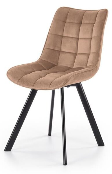 Sedia K332 velluto beige