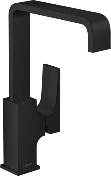 Hansgrohe Metropol mitigeur monocommande de lavabo 230, poignée à levier, vidage par poussée, saillie 165mm, 32511670, 32511670