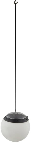 Lindby Luce a sospensione LED per esterni Eleia, RGBW, 20 cm, batteria ricaricabile